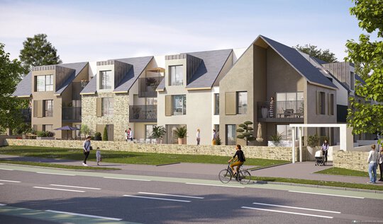 Programme neuf Albatros par la SECIB à Saint-Malo