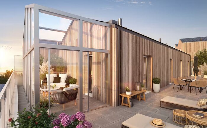Appartement neuf Arboréa dans le quartier Gare-Rocabey à Saint-Malo