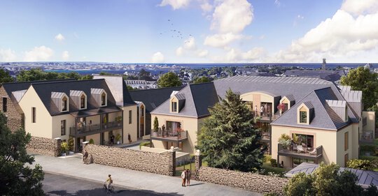 Programme neuf CLOS VALVER à Saint-Malo par PROMO OUEST IMMOBILIER