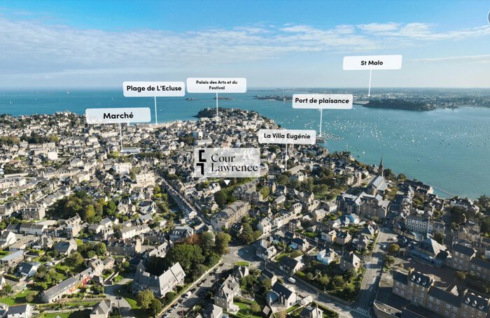 Photolocalisation du programme neuf Cour Lawrence à Dinard