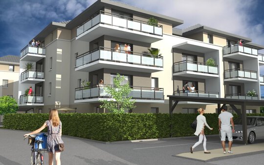 Programme neuf Domaine de Ginkgo Appartements par BIZEUL à Dinard