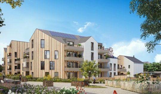 Programme neuf Eko Lodge à Saint-Malo par le GROUPE LAUNAY