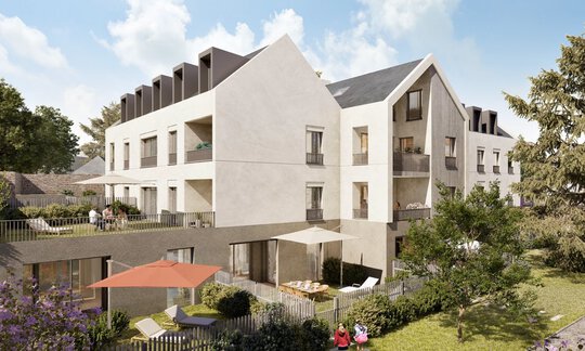 Programme neuf Hameau du Rosais - Résidence Alet par Pichet à Saint-Malo