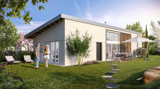 Programme neuf maisons Ker Silva - Les Acacias à Dinard par SACIB