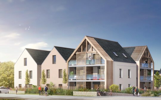 Programme neuf Le Clos Loquen par Giboire à Saint-Lunaire