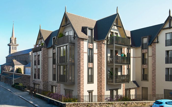 Programme neuf Le Palatin à Dinard par le Groupe Arc