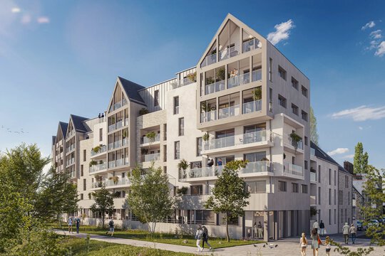 Programme neuf Les Docks à Saint-Malo par GIBOIRE