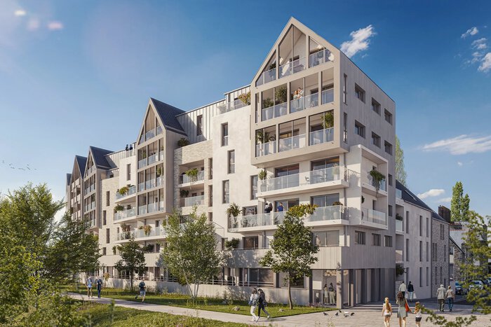 Programme neuf Les Docks à Saint-Malo par GIBOIRE
