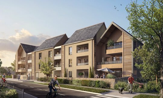 Programme neuf Les Terrasses de St-Ideuc 3 par GIBOIRE à Saint-Malo