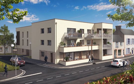 Programme neuf L'Escale par Acp immo à Pleurtuit