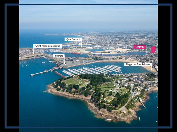 Emplacement programme neuf Onyx à Saint-Malo
