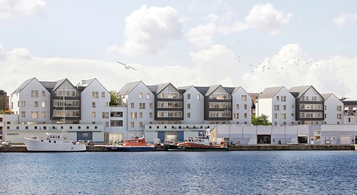Programme neuf Quai Salvadore par SACIB - LAMOTTE à Saint-Malo