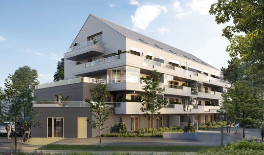 Programme neuf Racines par Bati-Armor et Bizeul à Saint-Malo