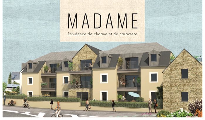 Programme neuf Résidence Madame par Bizeul à Saint-Malo