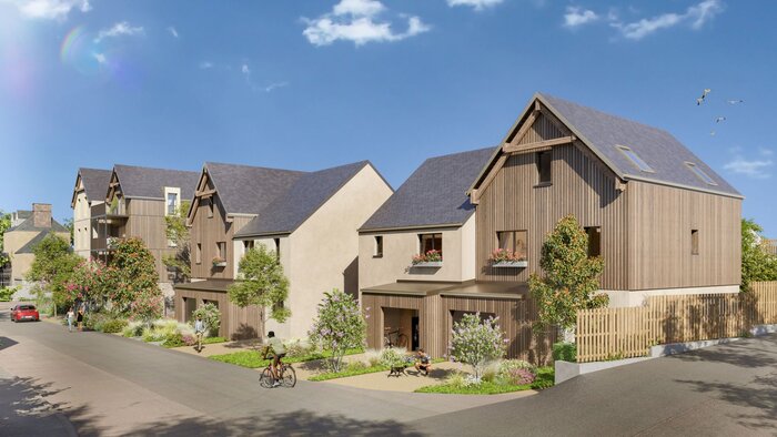 Maisons neuves T4 au T5 du programme neuf Rive Émeraude