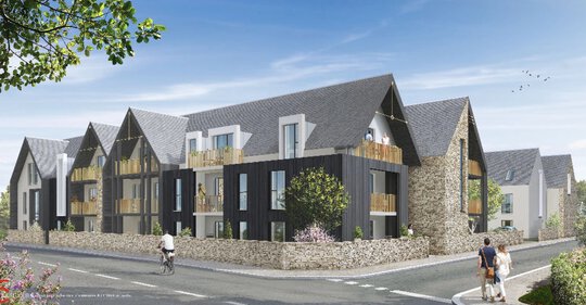 Programme neuf Roz Tenec par la SACIB à Rothéneuf, Saint-Malo