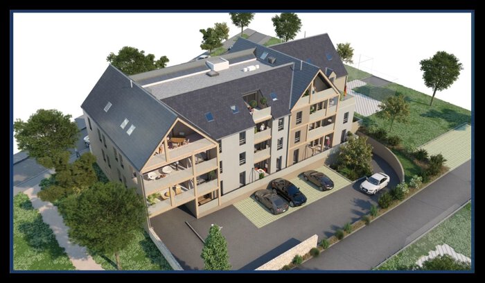 Maquette 3d programme neuf Villa Pauline